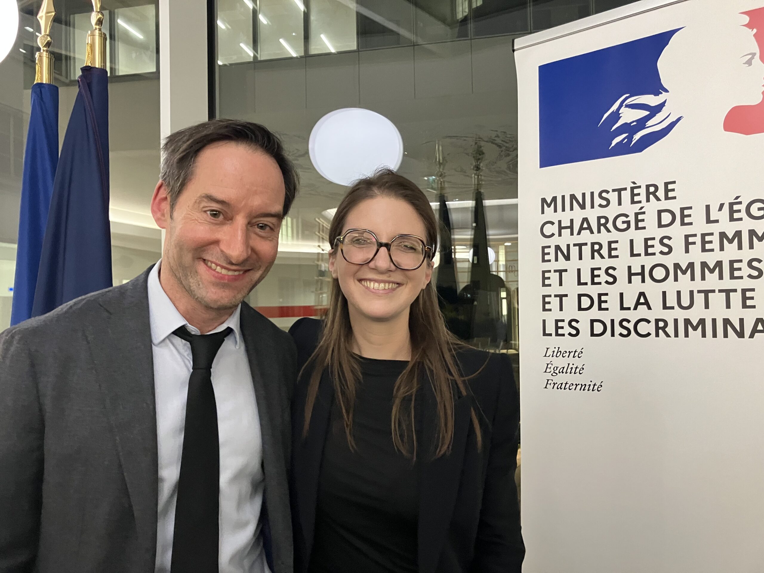 WeKare. à la cérémonie des voeux d&rsquo;Aurore Bergé