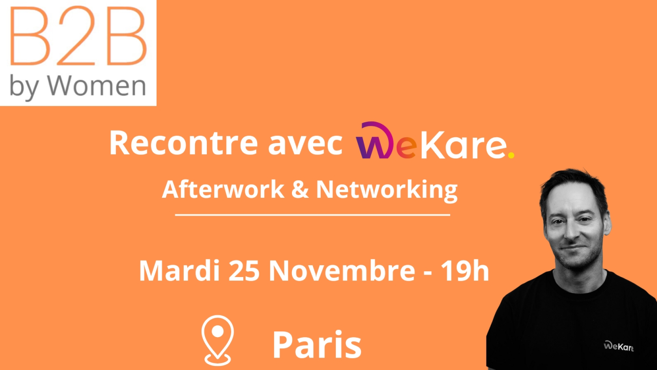 WeKare. accueilli dans le réseau de femmes « B2B By Women »