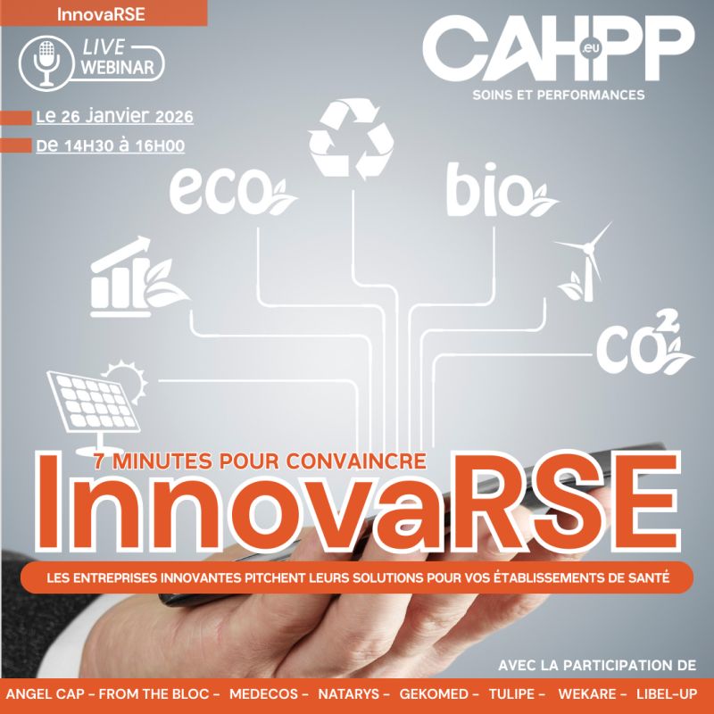 WeKare. sélectionné parmi les entreprises innovantes de la CAHPP
