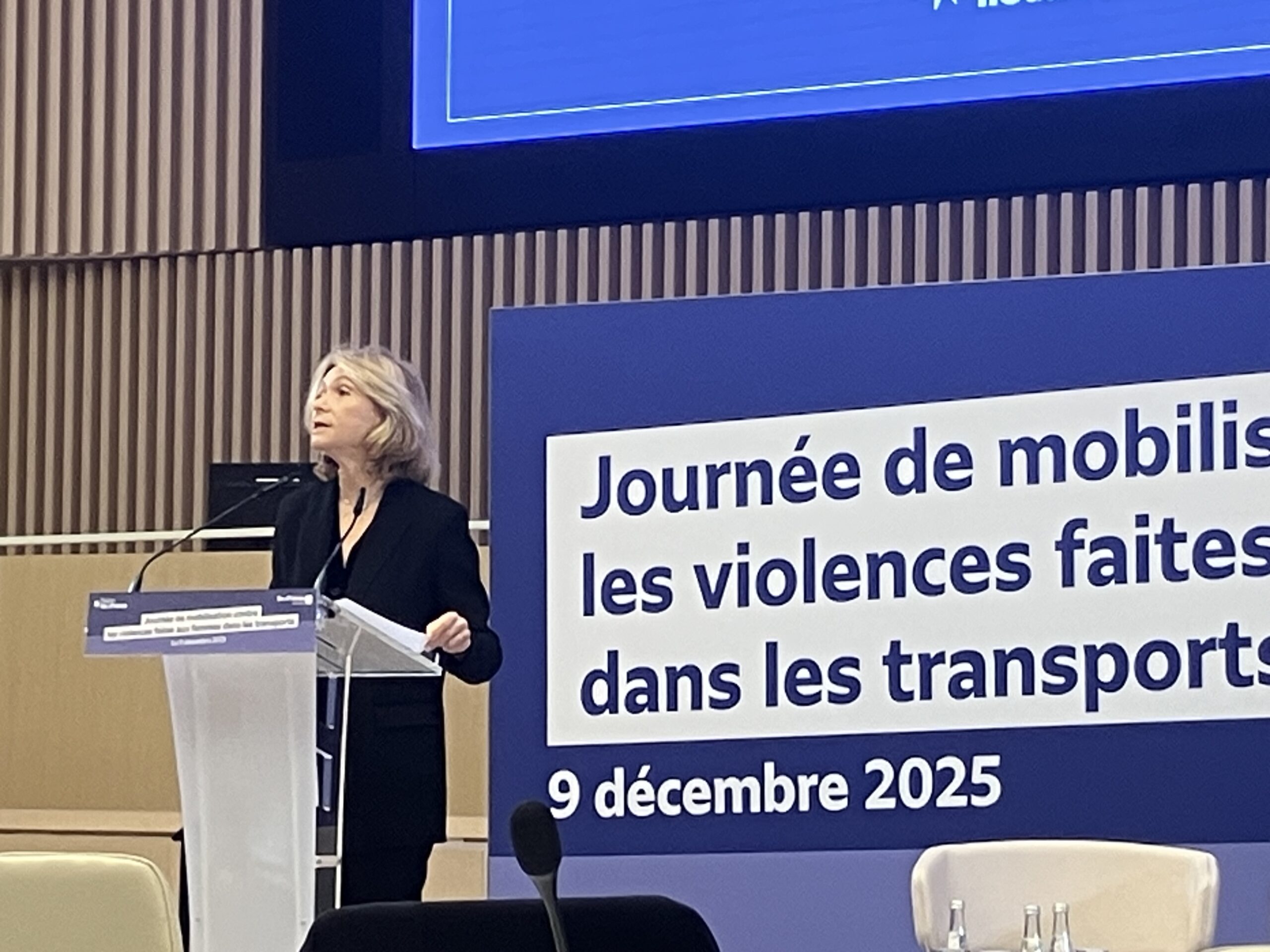 WeKare. à la Journée de mobilisation contre les violences faites aux femmes dans les transports